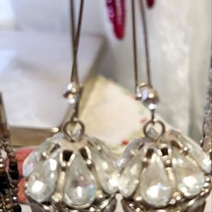 Crystal Ball Drop Earrings